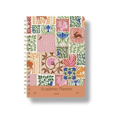 PAPIER 2026-2027 12 Months 7"x9" Woodland Block Spiral Academic Planner | Target