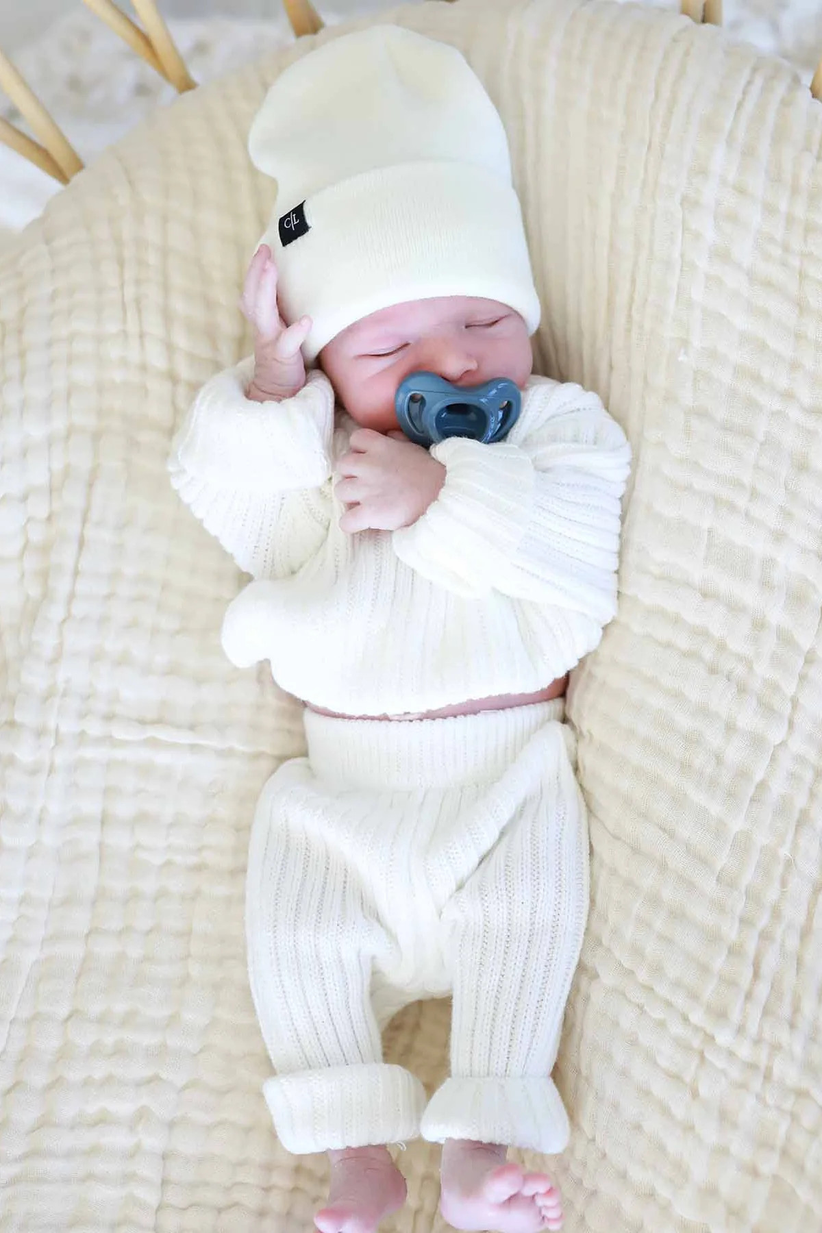 Knit Sweater & Pant Set | Dove | Caden Lane