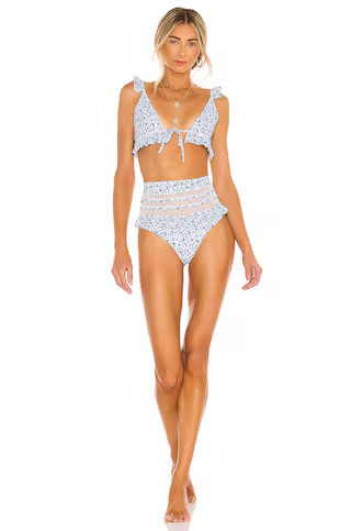 Tularosa Dreamer High Waist Bottom in Greece Floral from Revolve.com | Revolve Clothing (Global)
