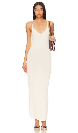 Jream Maxi Dress in Sand | Revolve Clothing (Global)