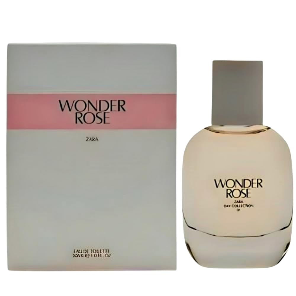 Zara Wonder Rose for Women Fruity Floral Perfume with Peach Red Berries Jasmine and Coconut Vanil... | Amazon (US)