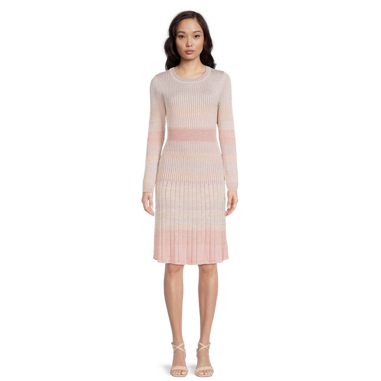 Time And Tru Women's Sweater Dress - Walmart.com | Walmart (US)