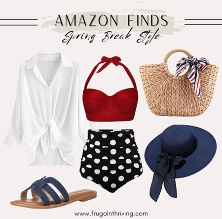 BRB…dreaming of the beach with these spring break finds from Amazon 🏝 #amazon #amazonfashion #beachwear #vacation #springbreak #swim

#LTKSeasonal #LTKswim #LTKstyletip