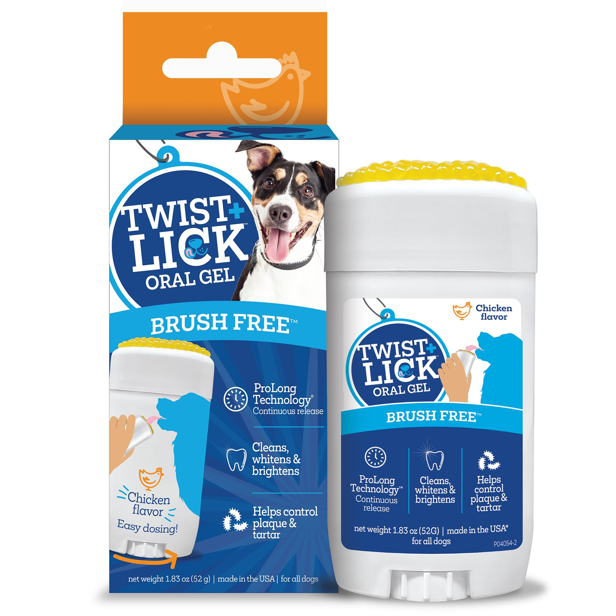 Vetality Brush Free Brush Free Twist & Lick Oral Gel for Dogs | PetSmart