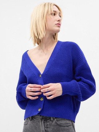 Shaker-Stitch Cardigan | Gap (US)
