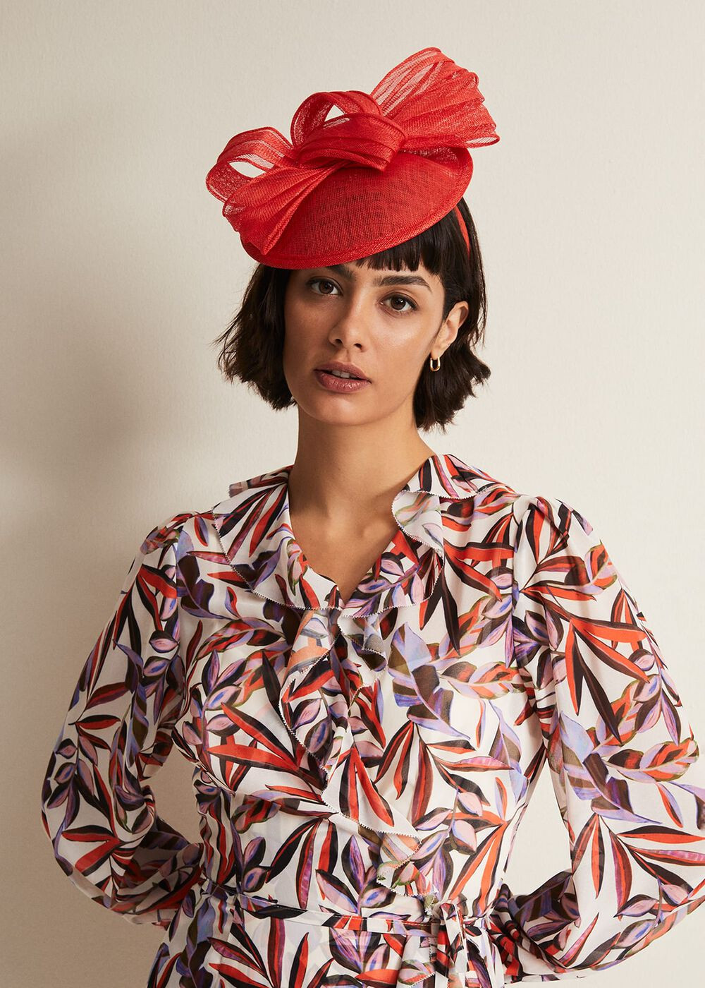 Bow Midi Disc Fascinator | Phase Eight UK | | Phase Eight