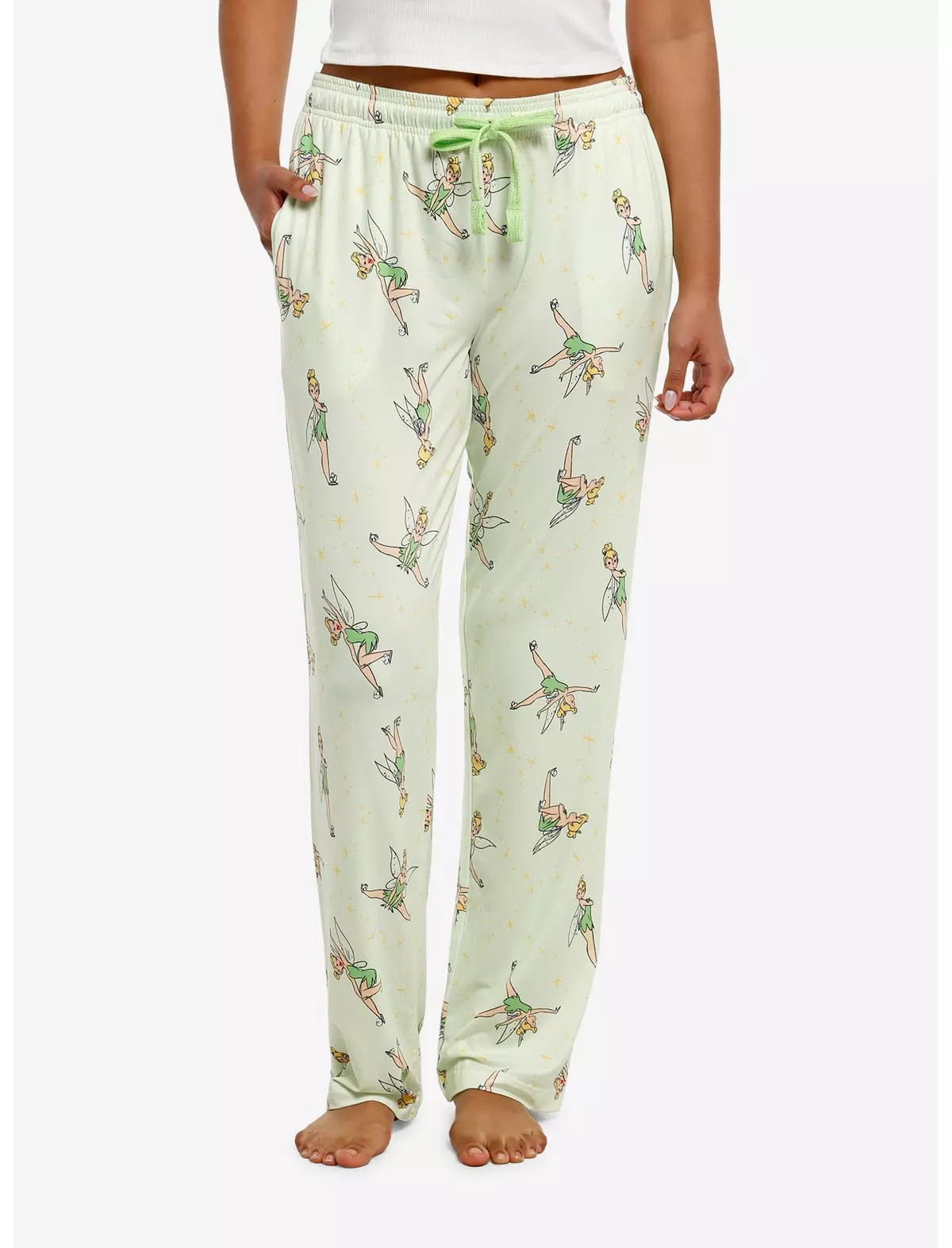 Disney Peter Pan Tinker Bell Pajama Pants | Hot Topic | Hot Topic