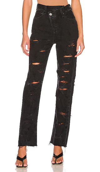 Criss Cross Straight in Feverish | Revolve Clothing (Global)