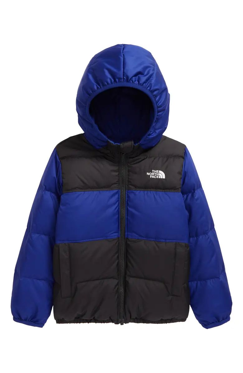 Kids' Moondoggy Reversible Water Repellent 550 Fill Power Down Puffer Jacket | Nordstrom | Nordstrom Canada