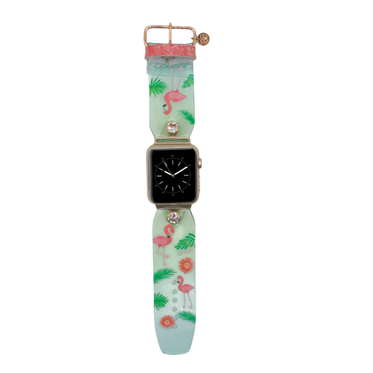 Limited Edition - "Flamingle" Jelly Sivella Watchband | Sparkl