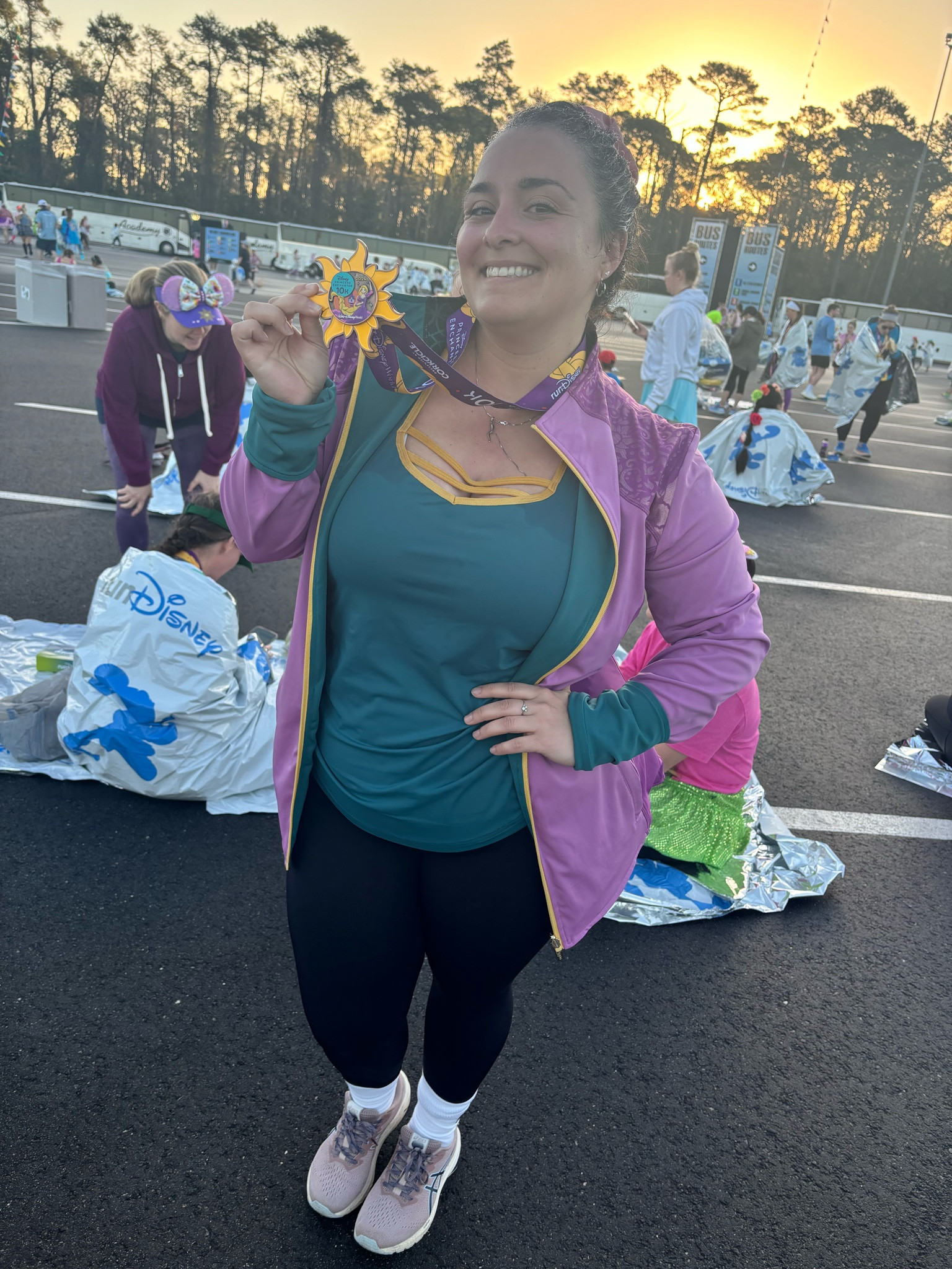 Hit the ground running with Crown Athletics Workout Gear 💜🫶🏽🥰 

#LTKActive #LTKTravel #LTKMidsize