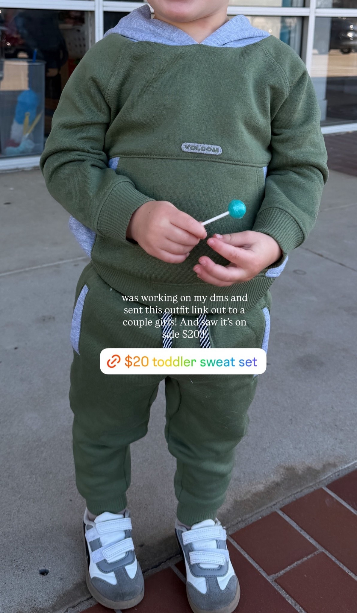 Toddler sweat set on sale now!! 

#LTKKids #LTKBaby #LTKFindsUnder50