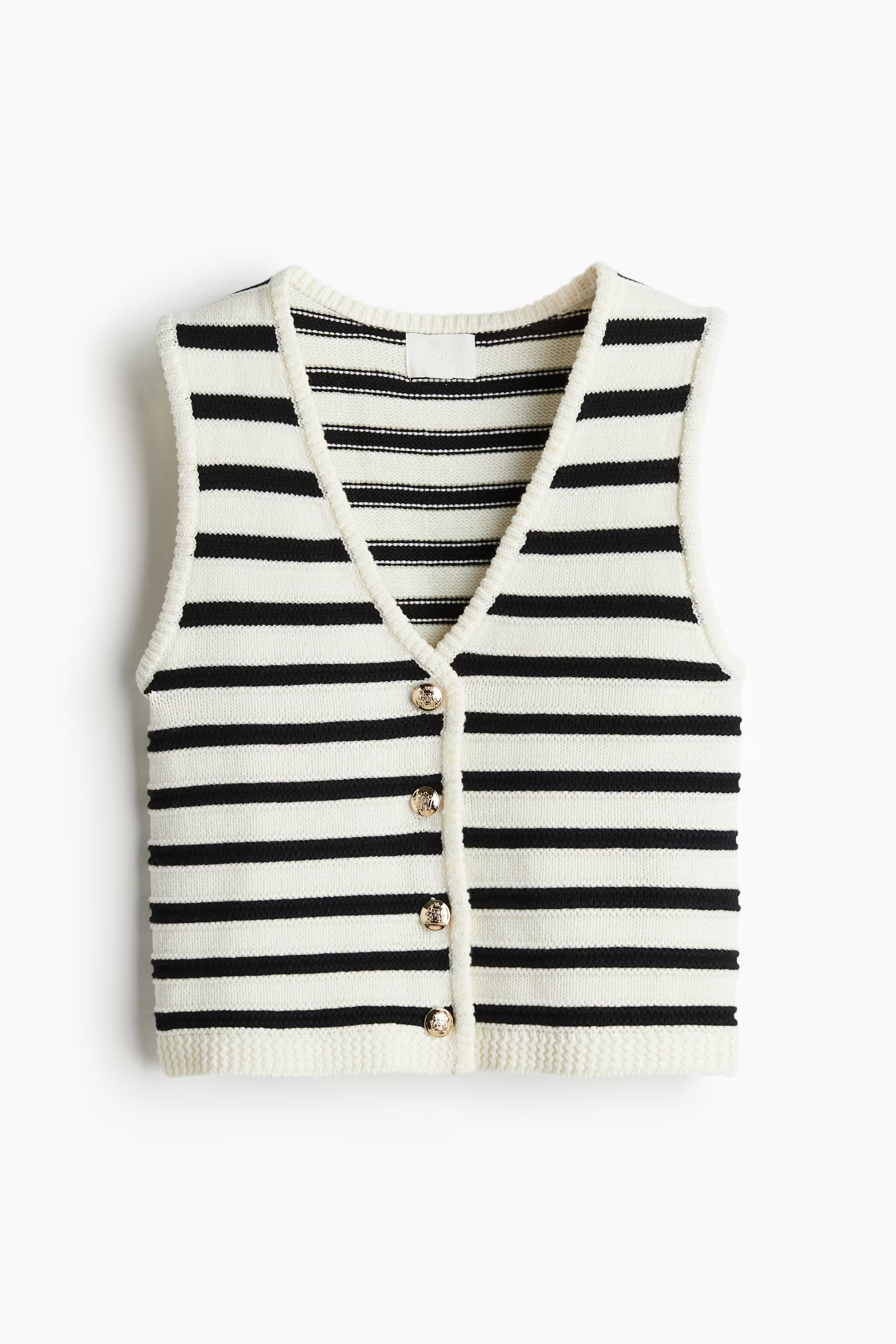 Button-Front Sweater Vest | H&M (US + CA)