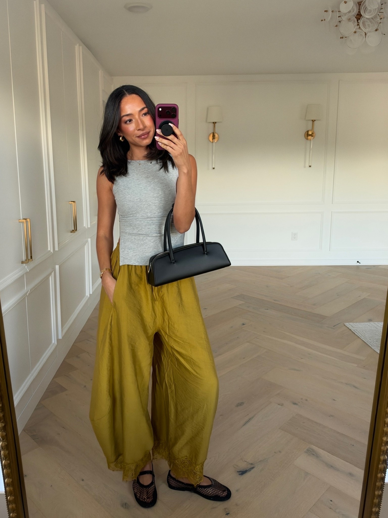 Fall outfit!! These pants were my lifeline postpartum! They're so stretchy, flowy and go with everything!! Wearing XS grey tank (OOS in grey but I’ve linked similars) and size S Tall lace trim tapered pants

fall fashion, casual outfit, date night outfits, fall fashion hauls, workwear, work outfit, blazer outfit

#LTKootd #LTKmomlife #LTKSeasonal