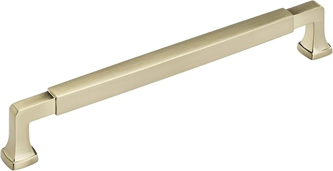 Amerock | Cabinet Pull | Golden Champagne | 8-13/16 inch (224 mm) Center to Center | Stature | 1 ... | Amazon (US)
