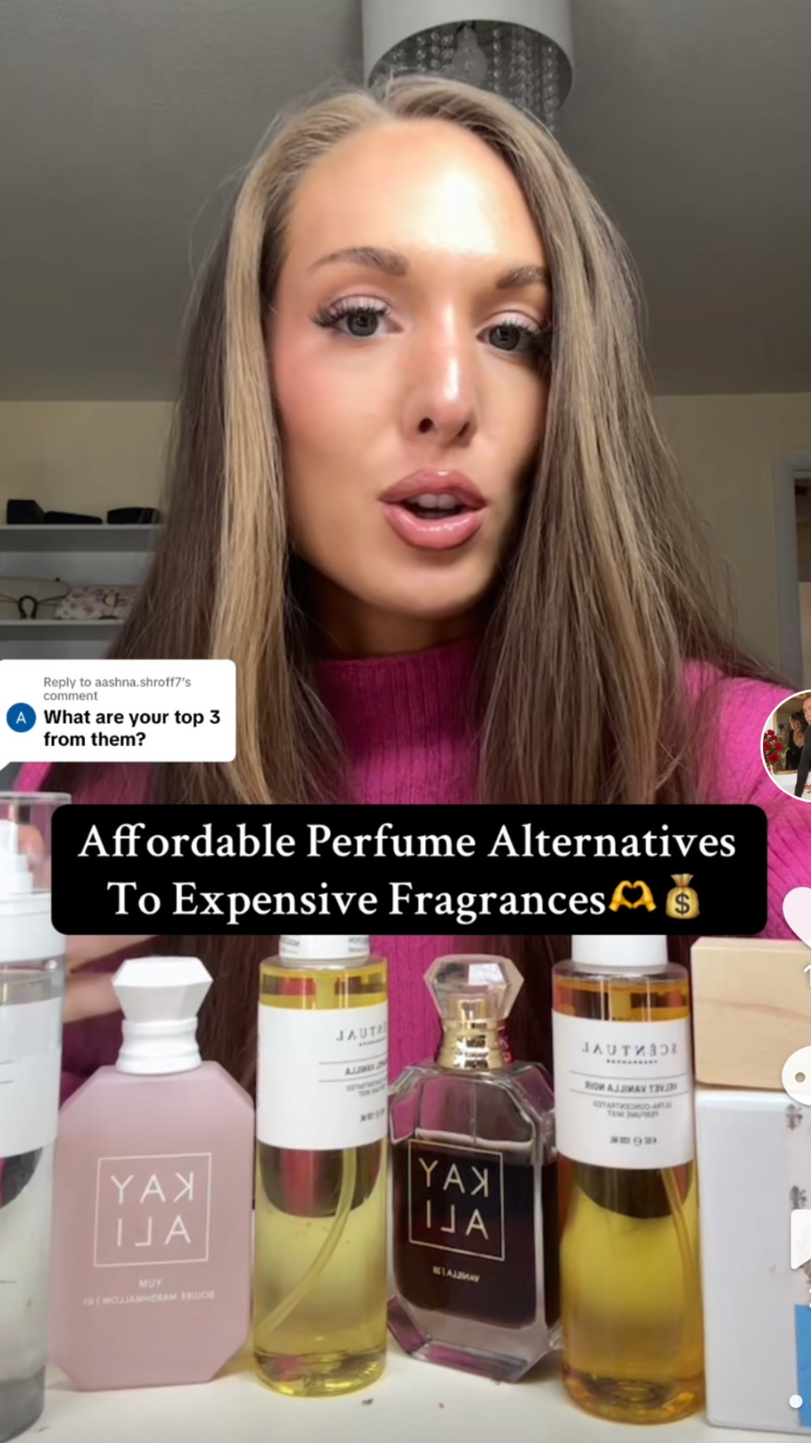 Best affordable perfume dupes to Highend fragrances scentual fragrances review caramel vanilla velvet vanilla noir and strawberry clouds q

#LTKFindsUnder50 #LTKBeauty #LTKGiftGuide