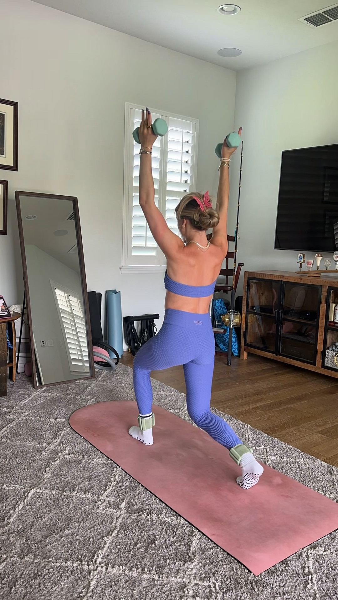 Booty by Brabrants CROCO SKIN SEAMLESS LEGGINGS IRIS and CROCO SKIN BANDEAU TOP IRIS. Our signature textured style with four-way stretch and an innovative, seamless front design that lays perfectly on your body for a fit you can feel confident in. This material comfortably sculpts, conceals and flatters your curves through a range of sizes. @shopbootybybrabrants #workoutgear #workoutwear #pilates #ootd #outfit #athleticwear #athleticoutfit #bikershorts #sportsbra #pilatesoutfit #athleisure #bala #pilatesworkout #pilateslovers #pilatestiktok #balabangles Bala use code SLOANE15. 

#LTKFitness #LTKWatchNow

#LTKFindsUnder100 #LTKSeasonal #LTKActive