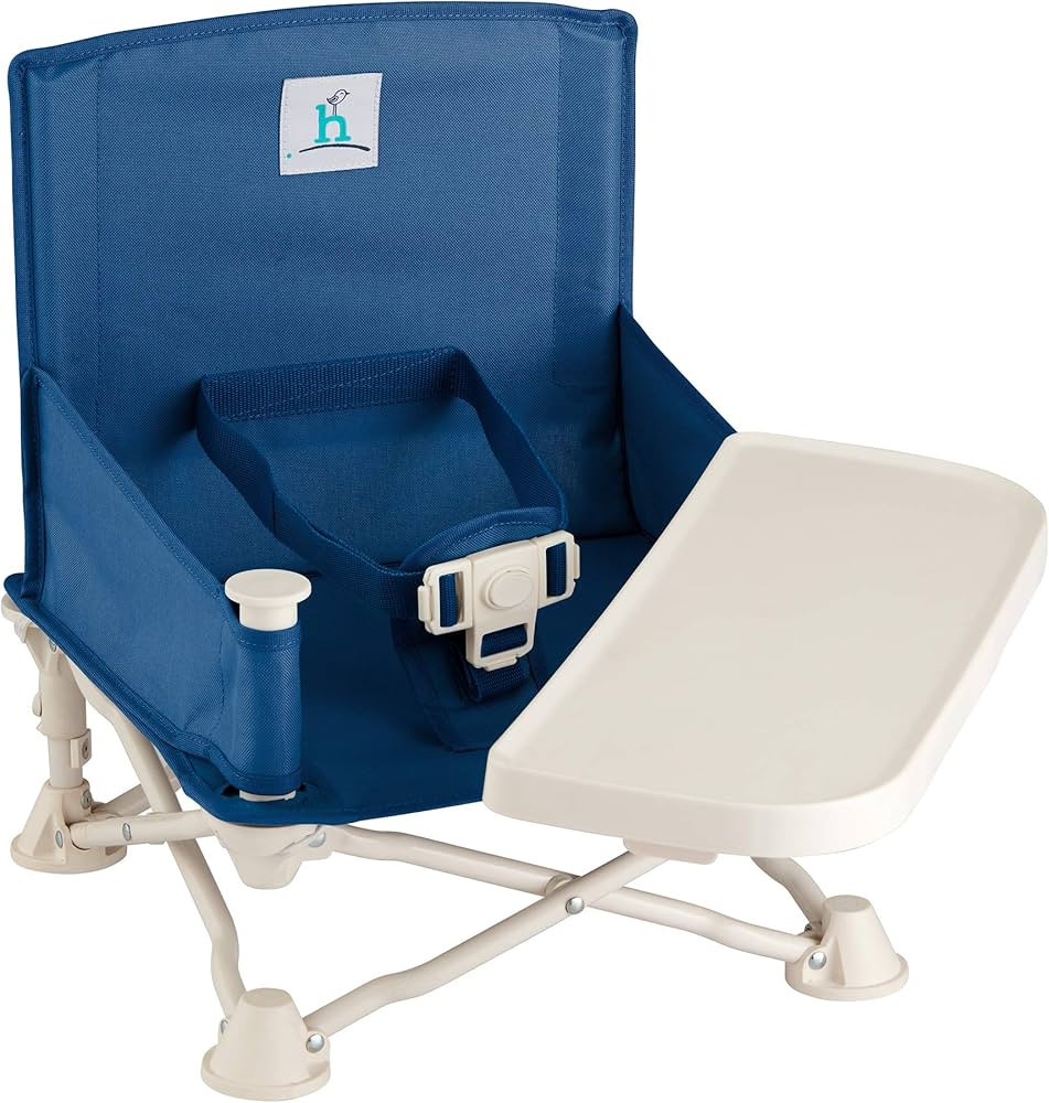 hiccapop OmniBoost Travel Booster Seat with Tray for Baby | Folding Portable Baby Booster Seat fo... | Amazon (US)