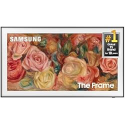 Samsung 4K The Frame 55'' TV with Teak Bezel | Amazon (US)