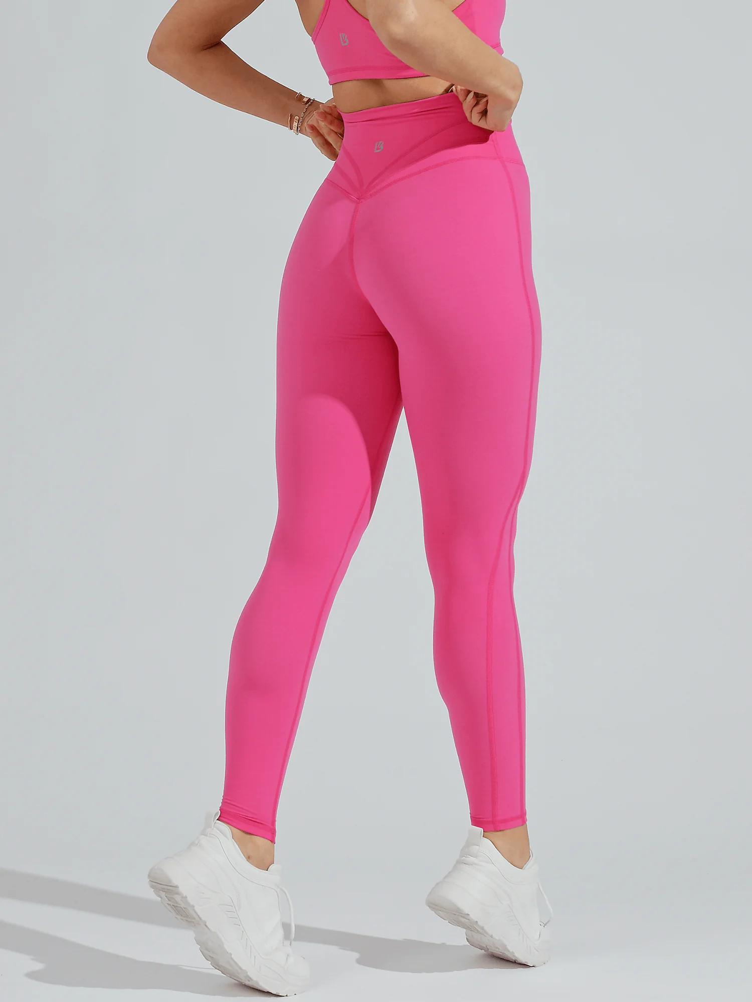 Legacy Legging - Miami Vice Pink | Buffbunny
