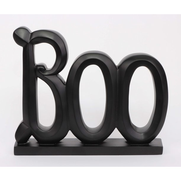 Way To Celebrate Halloween Tabletop Decoration, Boo | Walmart (US)