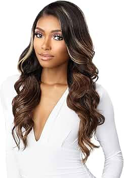 Sensationnel BUTTA lace wig - extra wide lace front parting space with preplucked natural illusio... | Amazon (US)