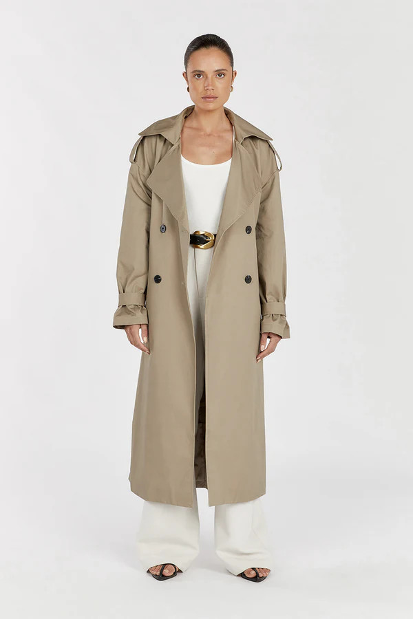 CAMERON MOSS TRENCH COAT | DISSH
