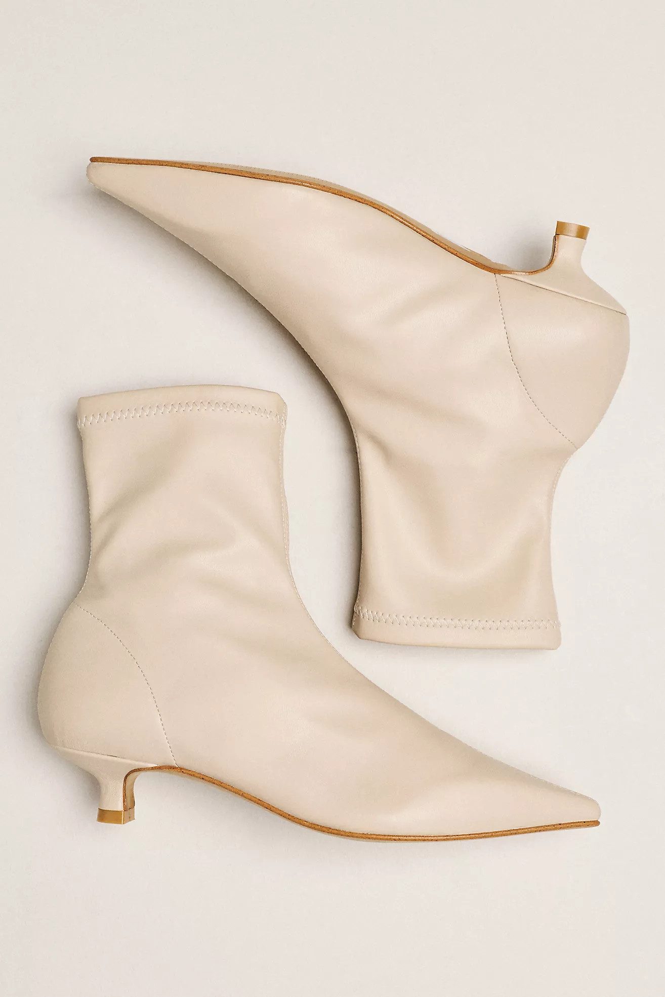 Maeve Pointed-Toe Sock Booties | Anthropologie (US)