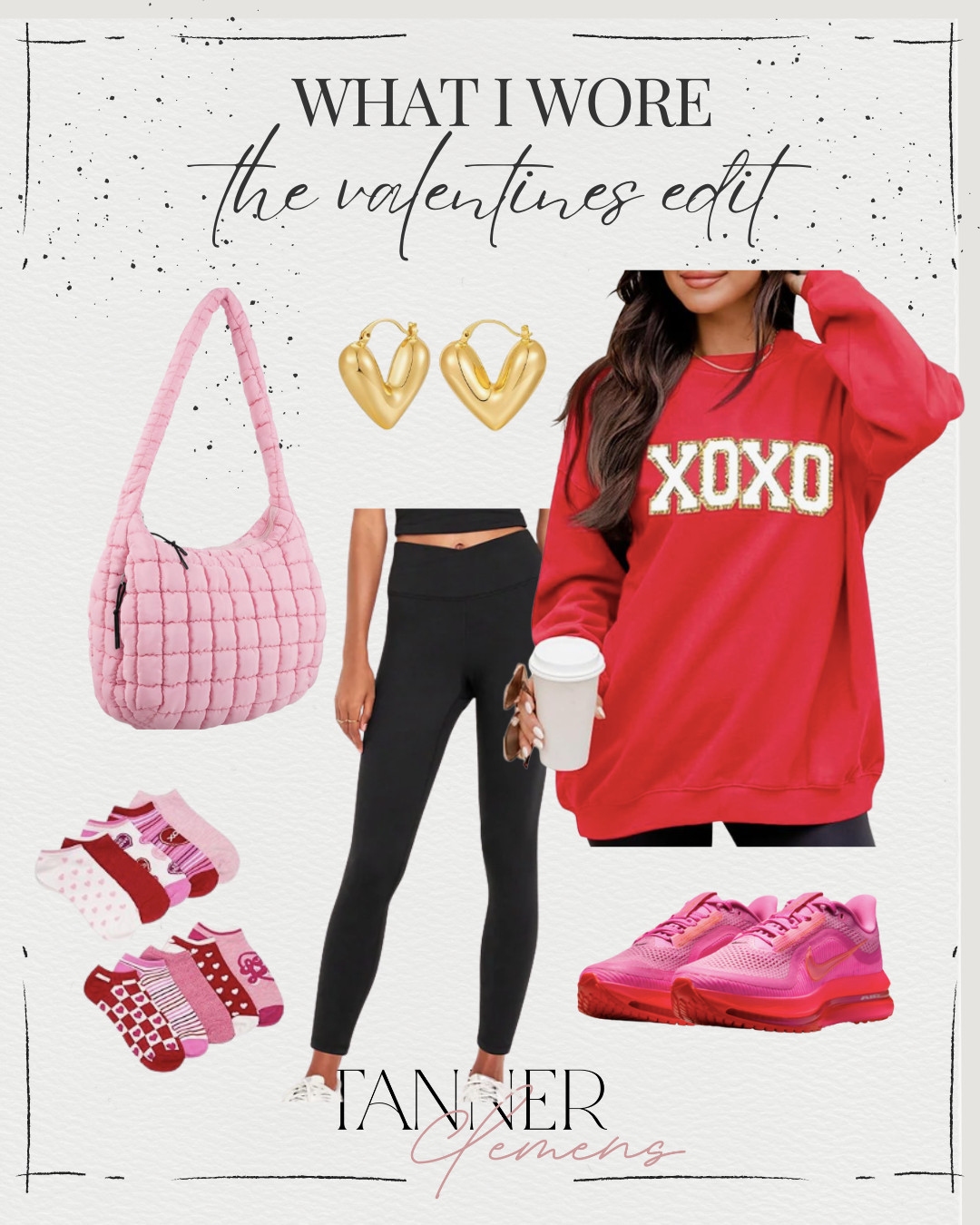 Valentines outfits make me so happy! So do these amazing sneakers! Add to cart!  

 #LTKootd #LTKmomlife #LTKSeasonal