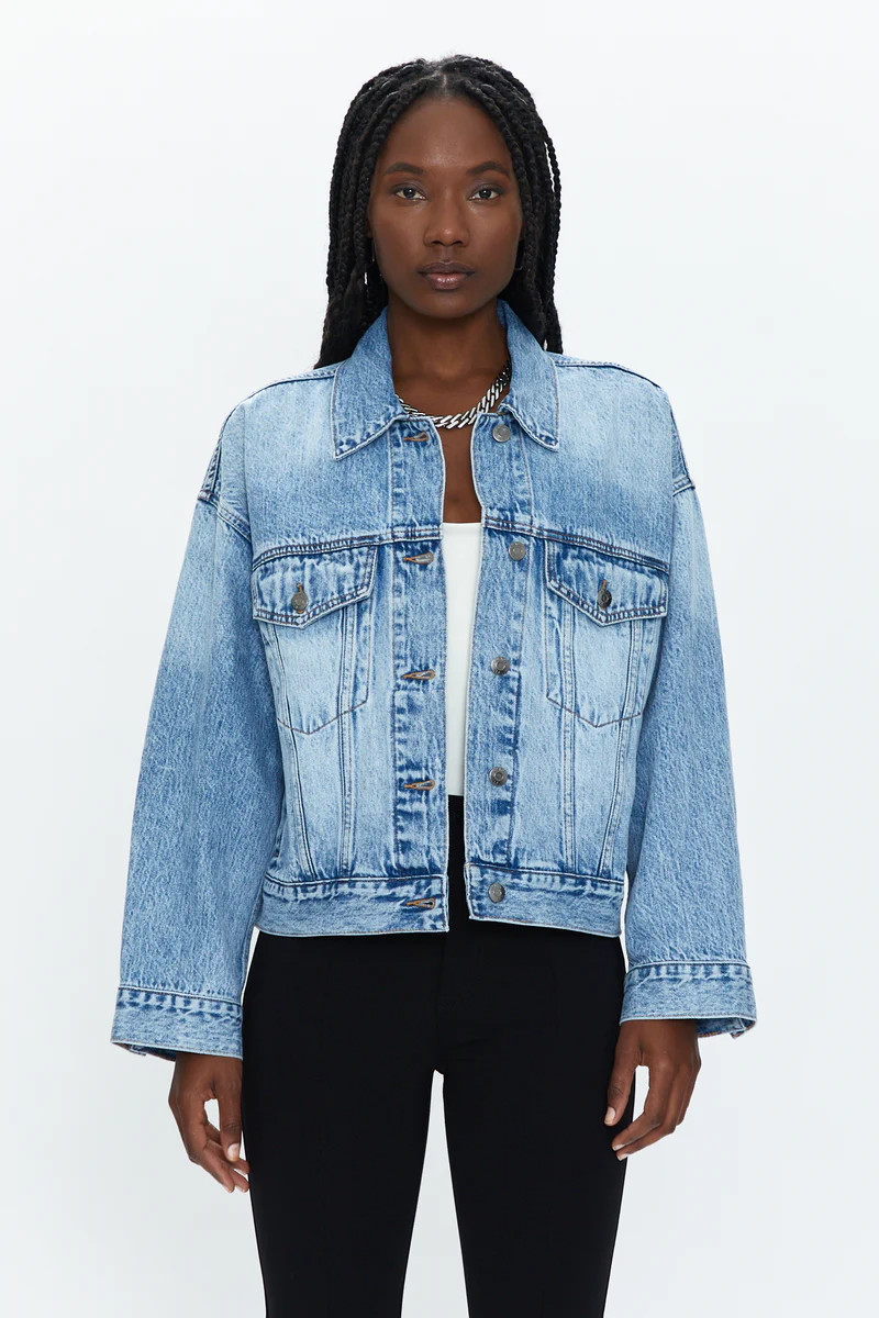Margot Oversized Denim Jacket - Dover | Pistola Denim
