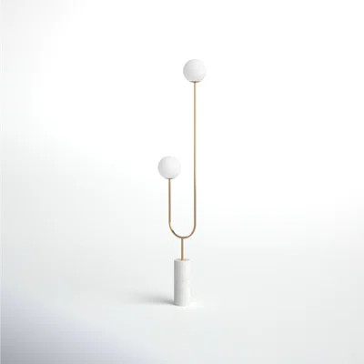 Ixia Contemporary Marble 73" Tree Floor Lamp | Wayfair North America