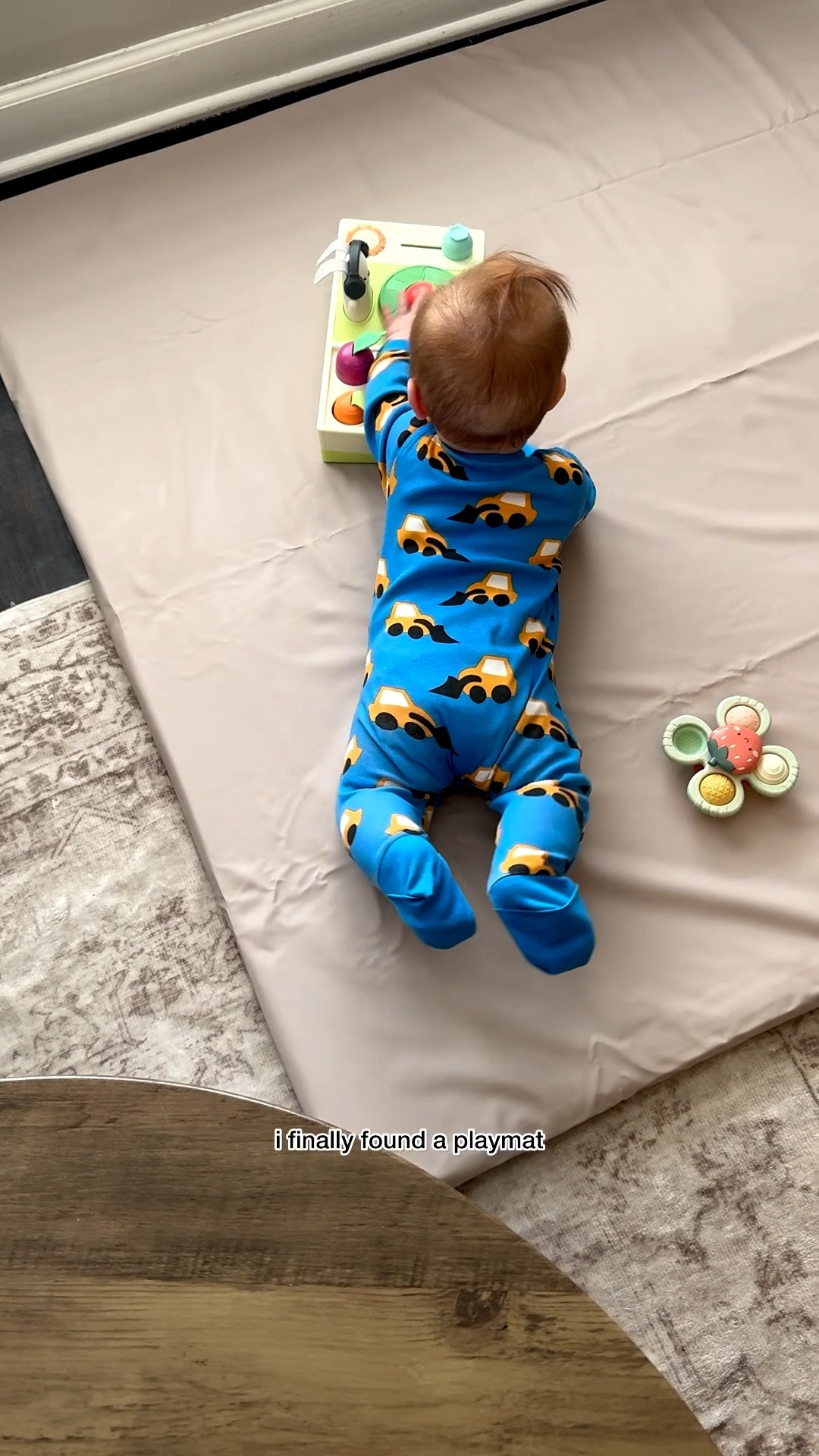 Neutral, cushiony, and ACTUALLY easy to clean 👌🏼

This 50x50 vegan leather play mat from @amazon has been such a win for everyday play and tummy time! Soft enough for Mac, cute enough to leave out, and wipes clean in seconds. I grabbed mine in taupe and love how well it blends into our space.

I’ve got it linked in my bio if you want to check it out 🤎 Isn’t it cute?! 

#playroomfinds #momfinds #neutralhome #babyfinds #amazonfinds 

#LTKmomlife #LTKBaby #LTKKids