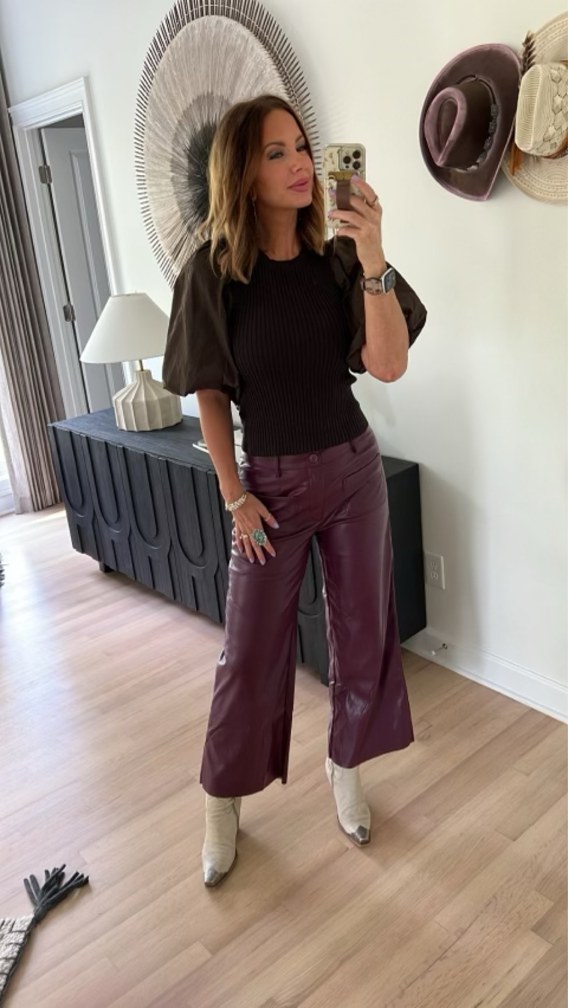 Allison top and Naomi pants from Avara linked! I’m wearing a medium in both, they run TTS. Brayden boots from Free People and jewelry from @goldielew_ linked, similars included, code BETSY works for GL. ❤️

#LTKSale 

#LTKworkwear #LTKstyletip