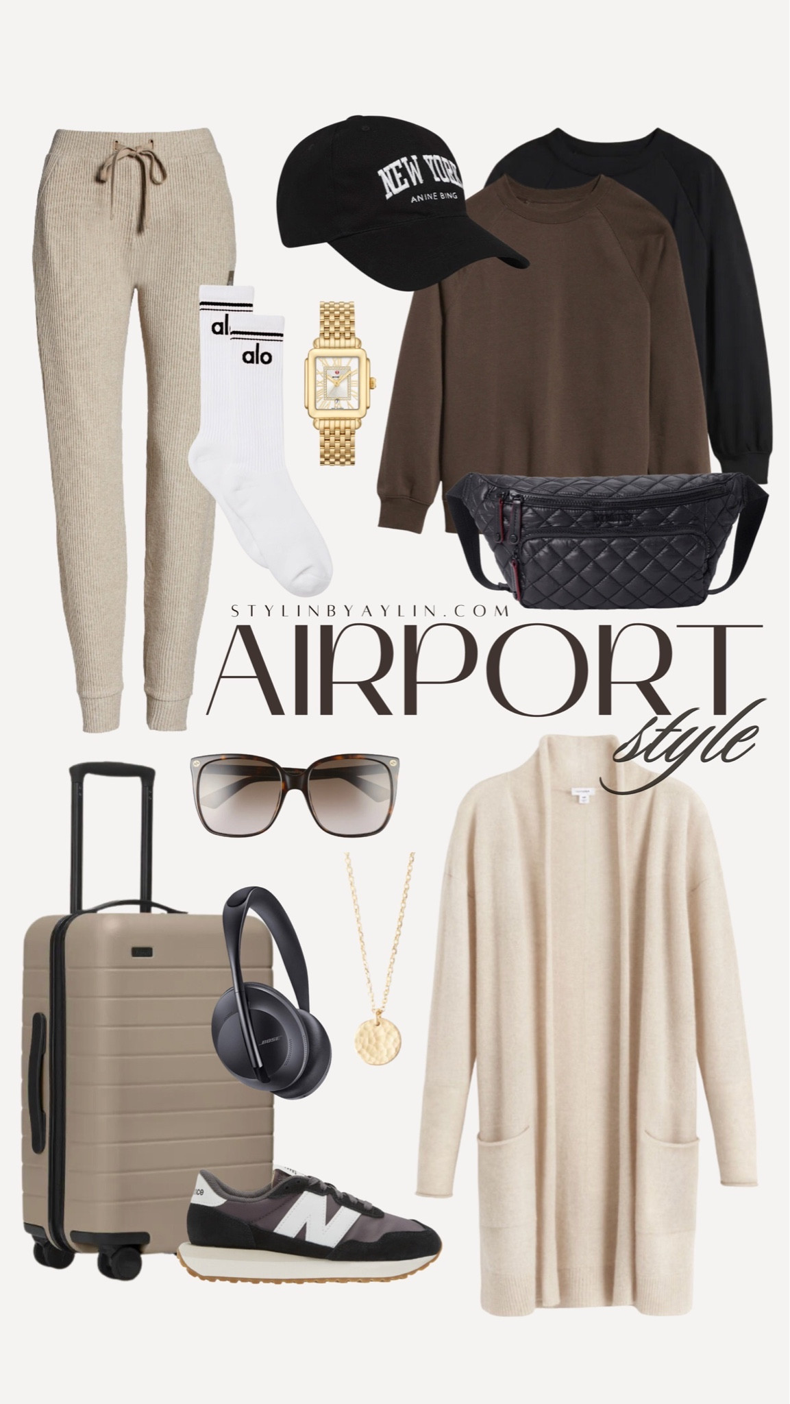 Airport style, travel style, cozy outfit #StylinbyAylin 

#LTKstyletip #LTKtravel #LTKSeasonal