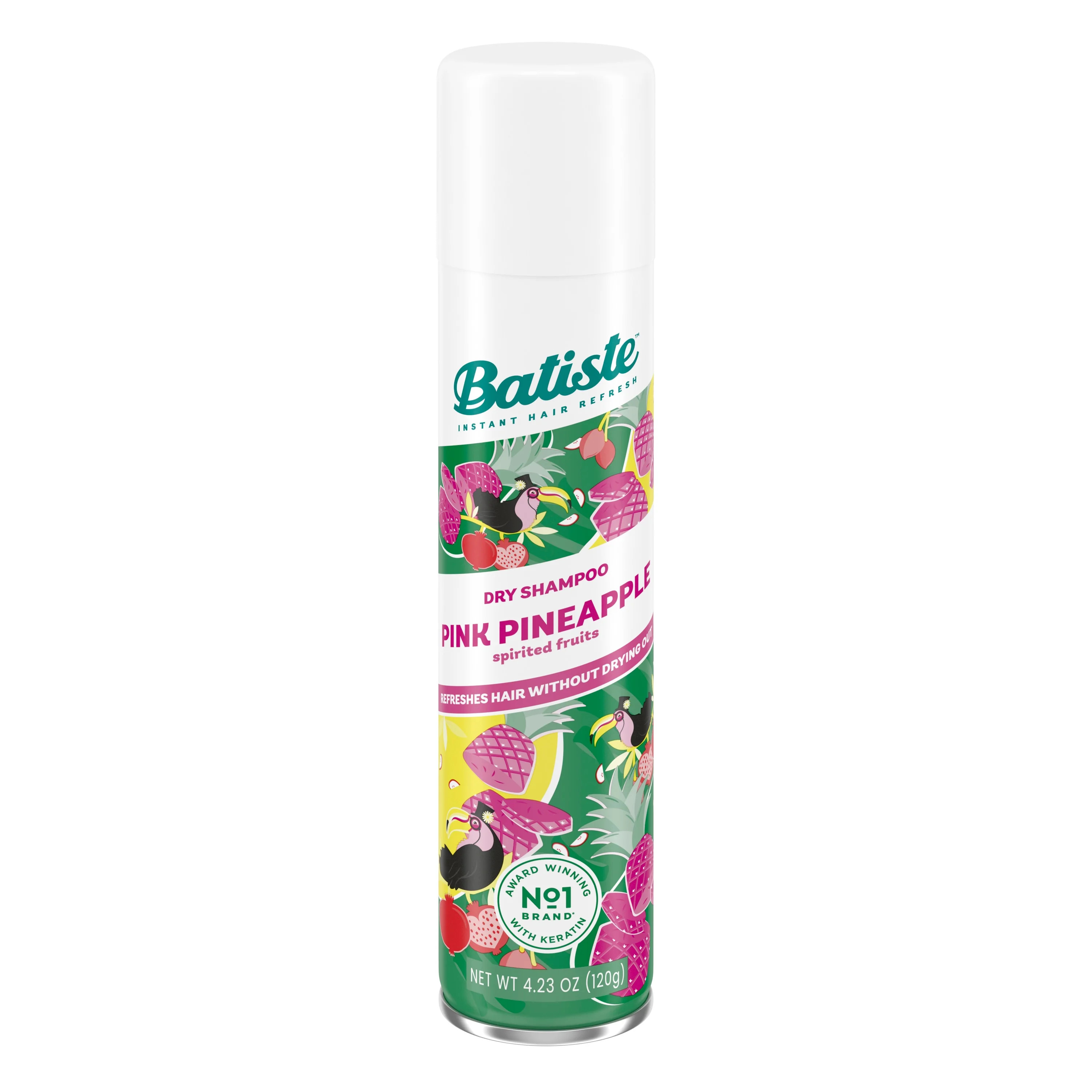 Batiste Dry Shampoo, Pink Pineapple Fragrance, 4.23 OZ. - Packaging May Vary | Walmart (US)