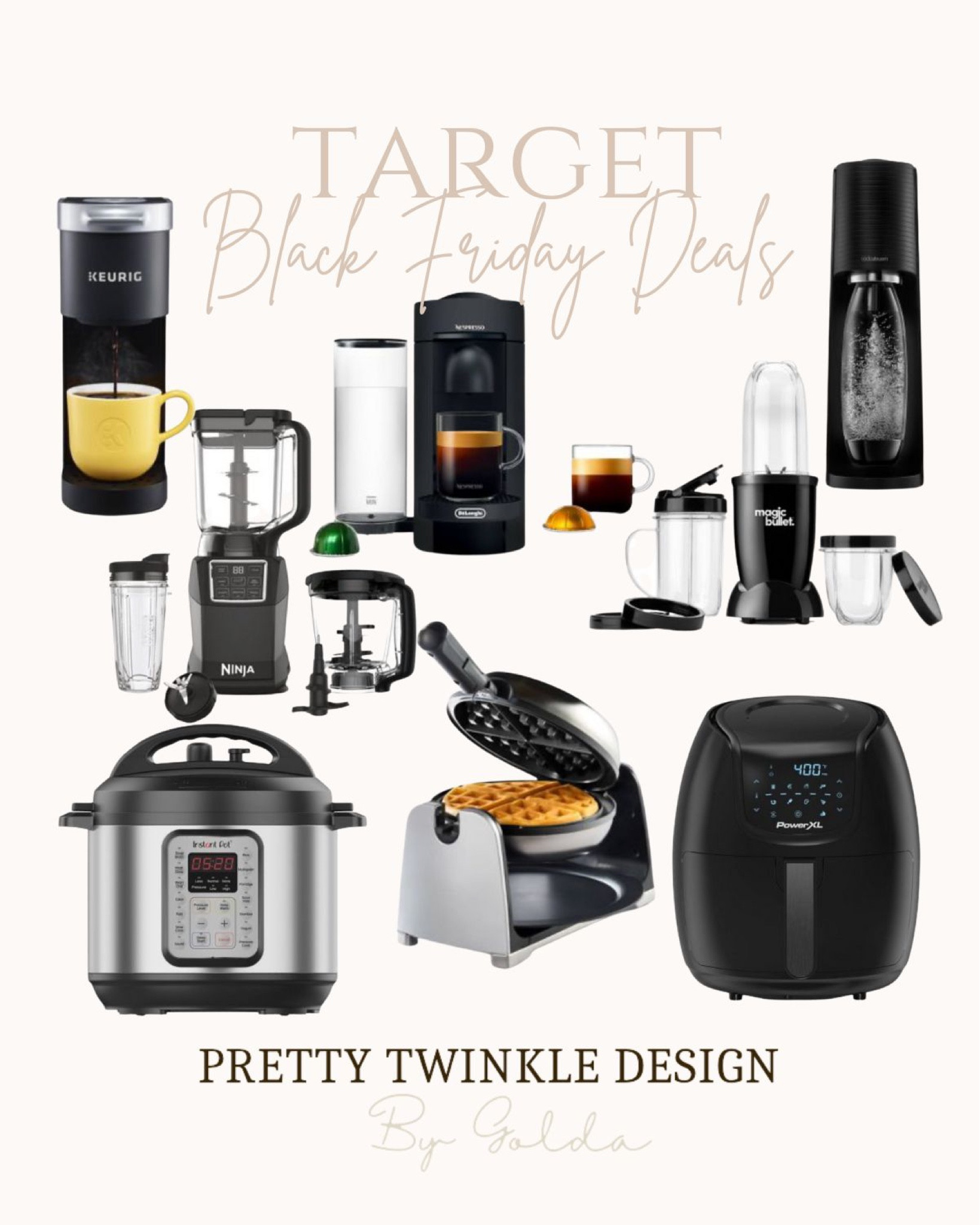 Amazing prices #smallappliances #instantpot #keurig #airfryer #blackfriday

#LTKsalealert #LTKCyberweek #LTKhome