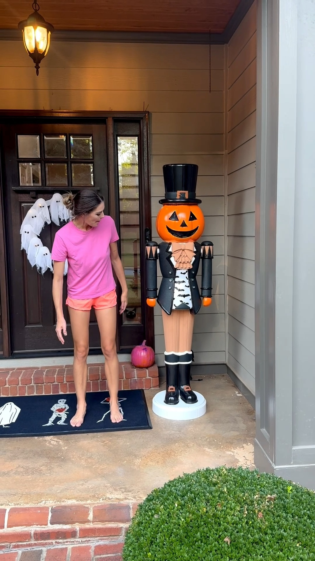 I wasn’t expecting these guys to need three coats of paint but it was SO WORTH IT. I’m linking the Christmas ones for y’all too! Happy Halloween! 🎃 #DIY #HalloweenDecor 

#LTKHome #LTKHalloween #LTKSeasonal