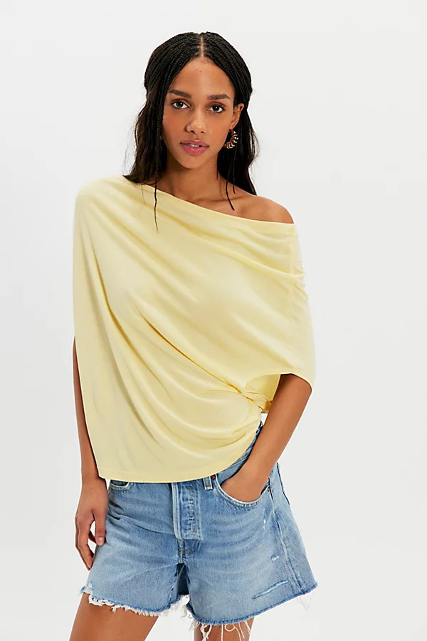 Blake Off-The-Shoulder Draped Top | Free People (Global - UK&FR Excluded)