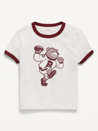 Short-Sleeve Unisex Ringer Graphic T-Shirt for Toddler | Old Navy (US)