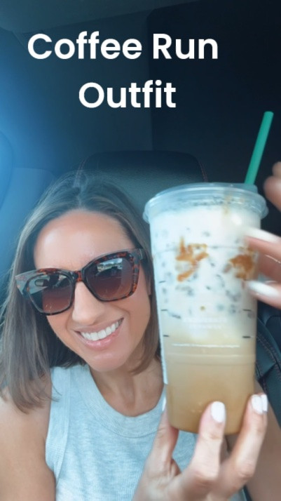Cute casual outfit for errands and iced coffee. 
Old Navy tank top 
Yeti Sidekick handbag 
Fun tortoise shell sunglasses

#LTKdayinmylife #LTKOver40 #LTKPetite