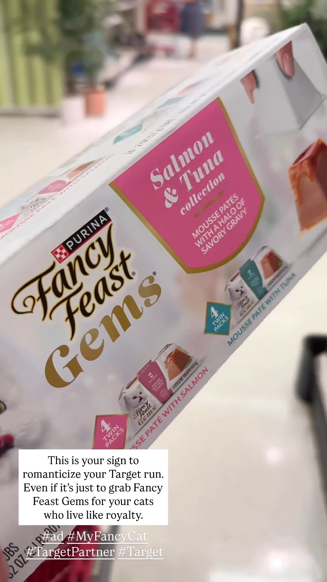 #ad 
They lounge like royalty and dine like it, too.
Fancy Feast Gems is more than a meal — it’s their moment.
Creamy mousse pâté, beautifully prepared, and always found at Target.
#MyFancyCat #TargetPartner #Target @target @FancyFeastcatfood 
