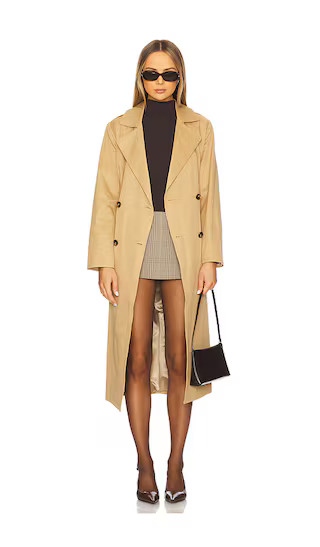 Lindsey Jacket in Khaki | Revolve Clothing (Global)