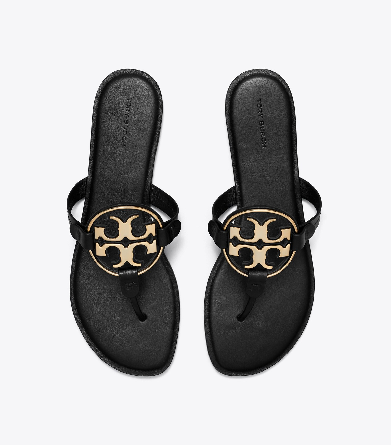 Miller Metal Logo Sandal: Women's Designer Sandals | Tory Burch | Tory Burch (US)
