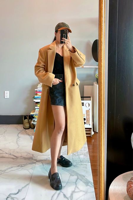 I’m honestly shocked by this coat! High quality, medium weight and feels great. And under $60. If you’re into the relaxed oversized coat look, this coat is it! 

For sizing reference, I’m 5 ft 105 pounds and wearing an XS. Would recommend your usual size for that oversized look.

#LTKfindsunder100 #LTKfindsunder50 #LTKsalealert