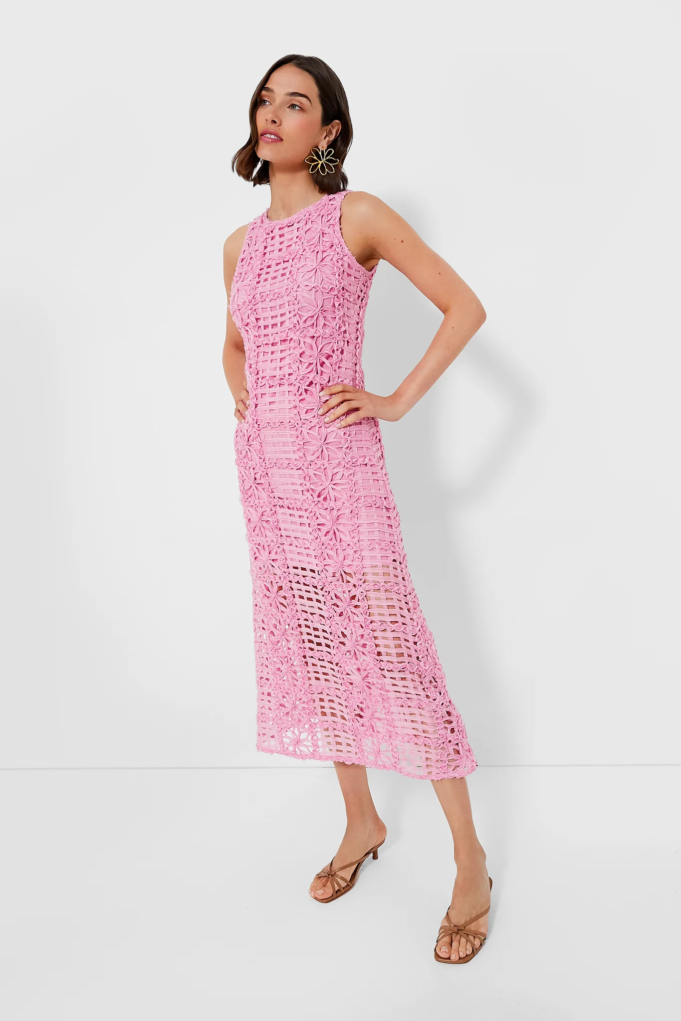 Textured Sleeveless Maxi Dress | Tuckernuck (US)