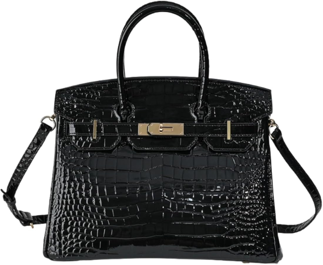 Leather women's handbag, shoulder bag, crossbody bag, fashionable and versatile commuting bag | Amazon (US)