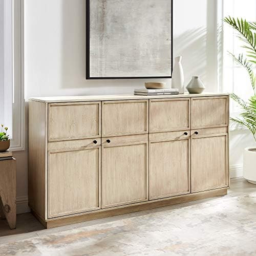Amazon.com: Walker Edison Alden Versatile 4 Door Framed-Storage-Sideboard, 62 Inch, Birch : Every... | Amazon (US)