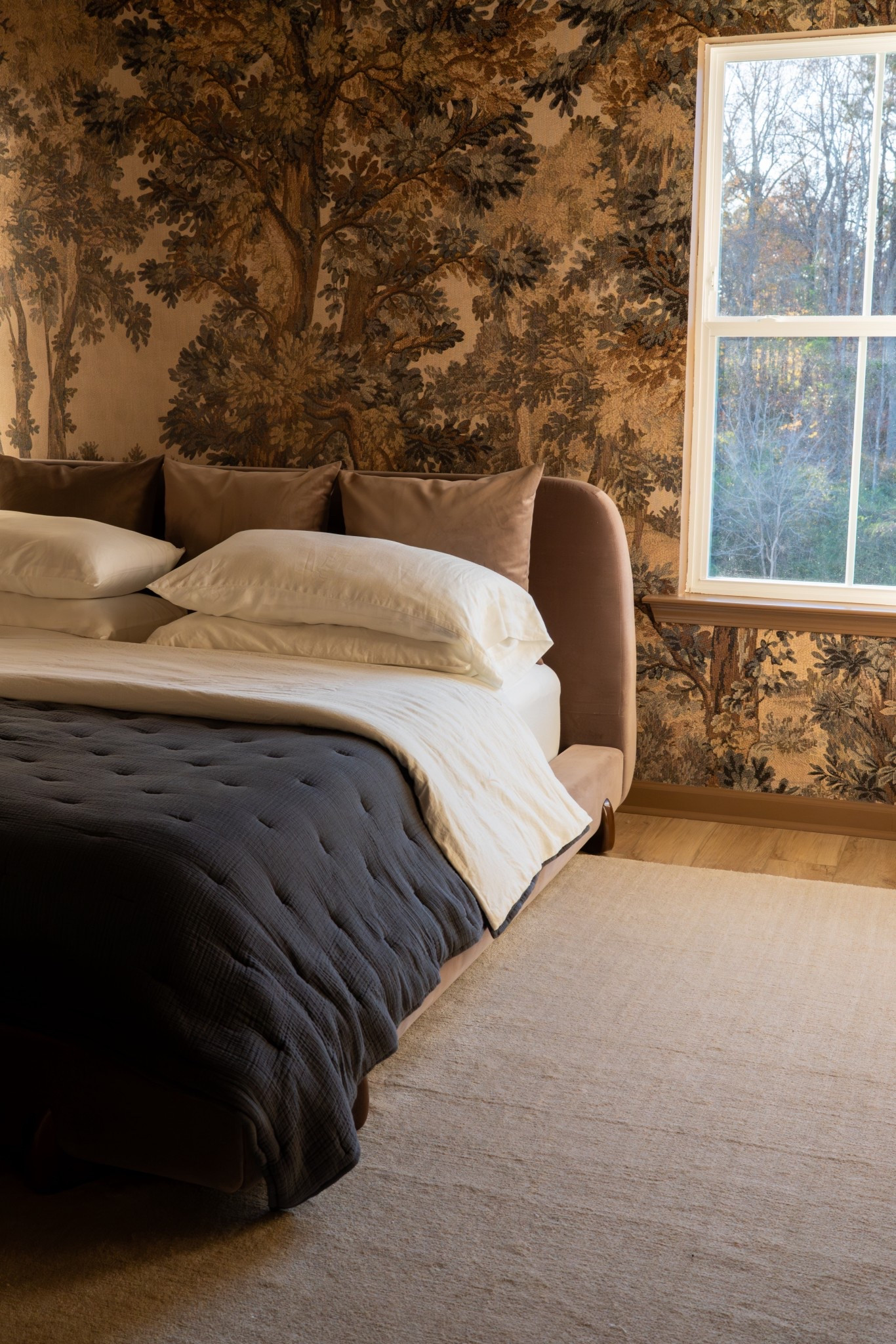 This week’s bedding is giving all the 🐈‍⬛🌚🖤🐦‍⬛ vibes and I’m not complaining! 

Use my code INFG-25INTERIORBYRUMEYSA10 to save 10% on your first order with Quince! 

#LTKHoliday #LTKSaleAlert #LTKHome