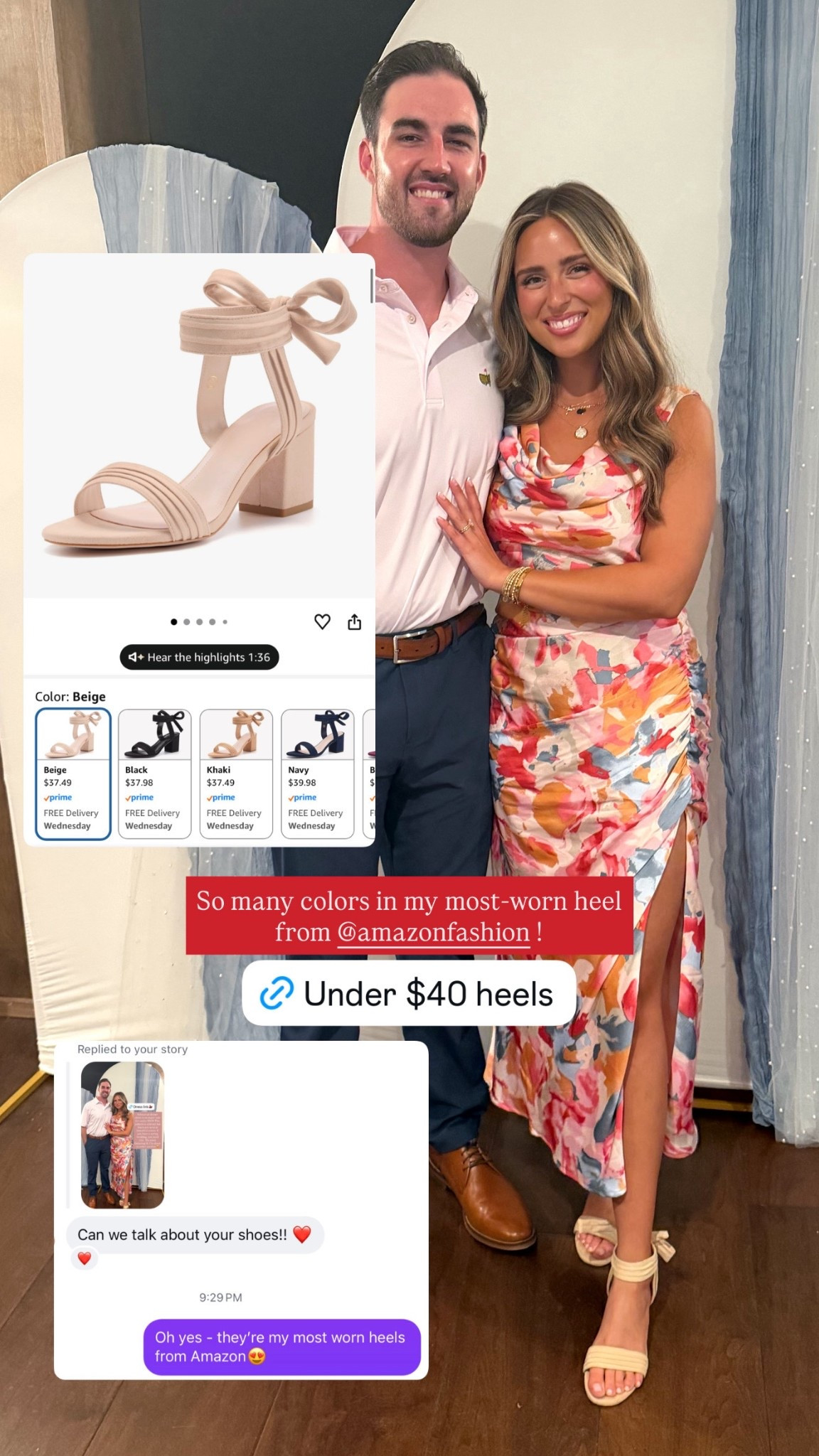 Wedding guest dress outfit with my most worn heels under $40💃🏼 

#LTKWedding #LTKWorkwear #LTKMothersDay