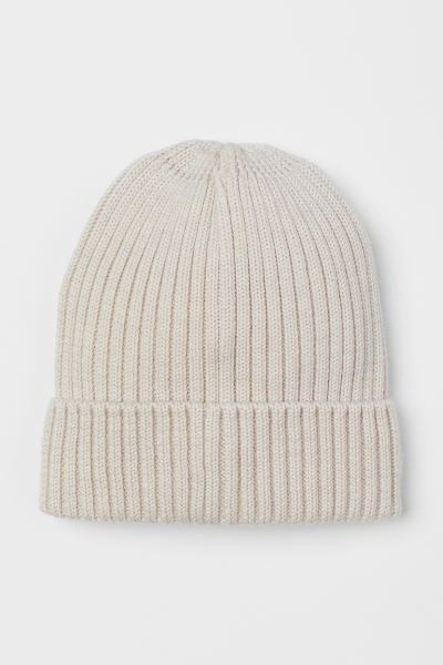 Rib-knit Wool Hat | H&M (US + CA)